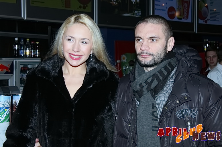 Анастасия Гребенкина с мужем Юрием