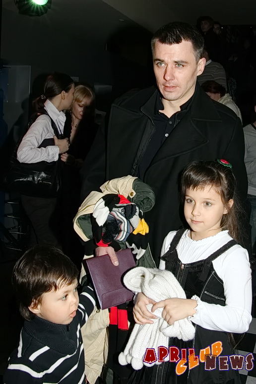 Игорь Петренко с детьми