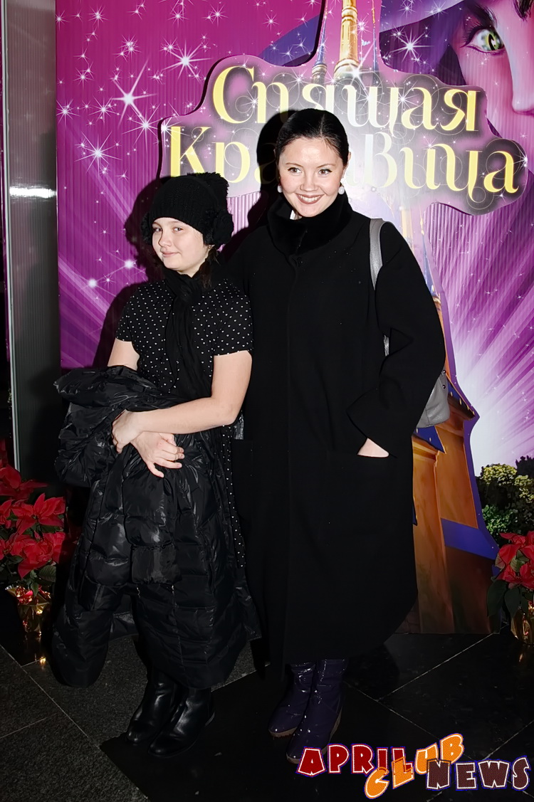 Екатерина Двигубская с дочерью