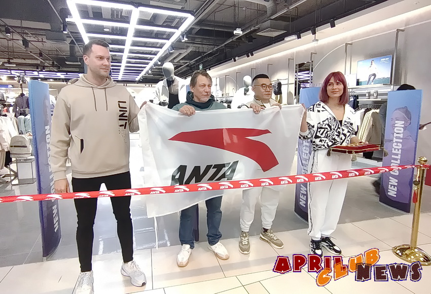 Бренд ANTA открыл флагманский магазин в ТРЦ Авиапарк
